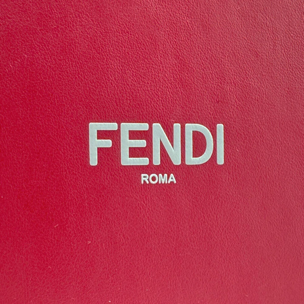 Auth Fendi Box Shoulder Bag Dark #160468F62B - Picture 10 of 12